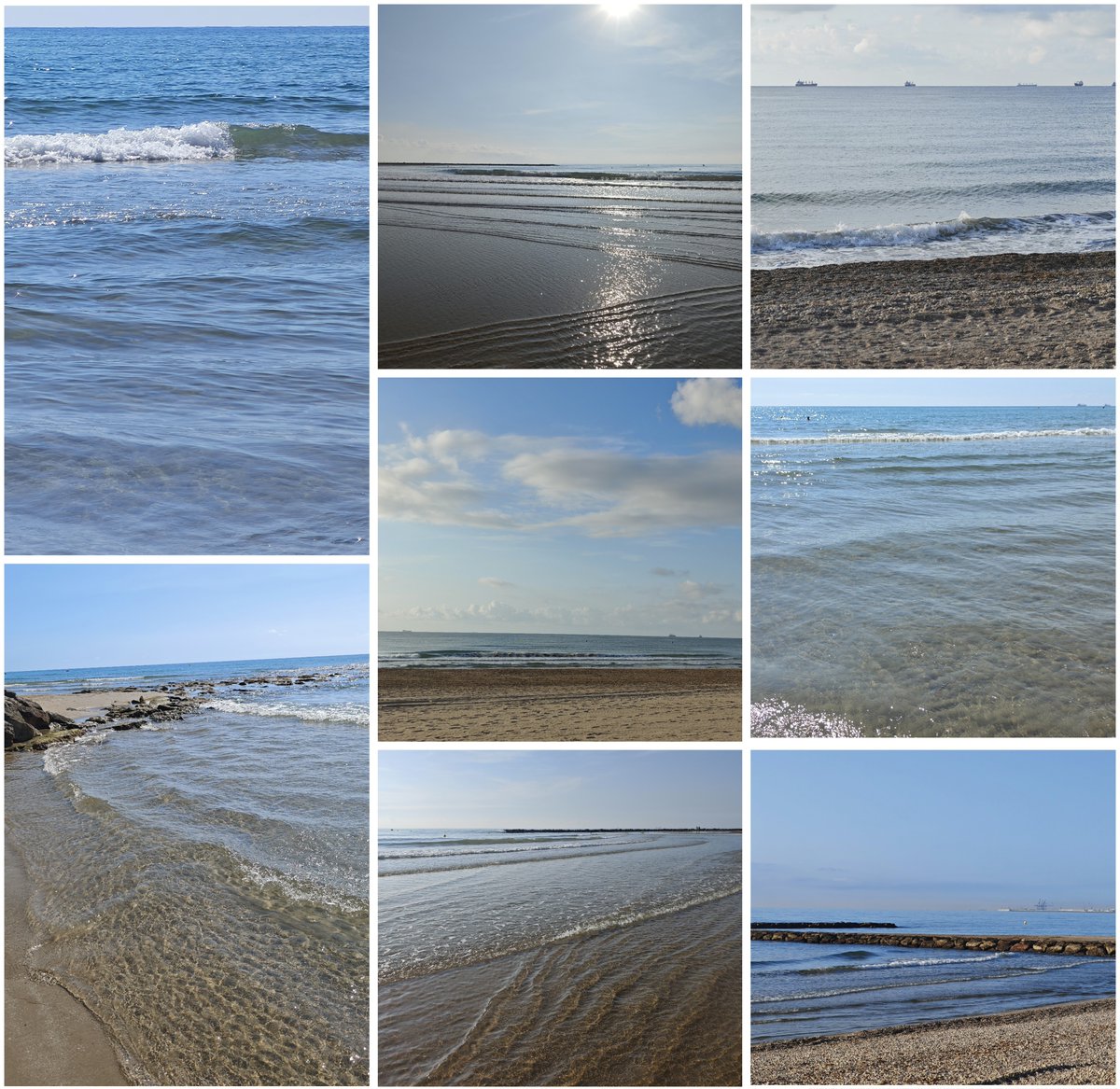 KatySnchez's tweet photo. El mar en Benicasim en sus distintas playas #Benicasim #mar #Castellon #hacerfotos #playas #playaslimpias https://t.co/xY9t64mJIM