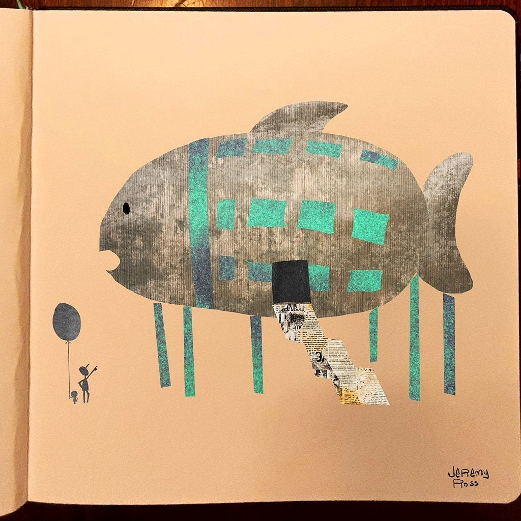 Day 15: A Building from a Place I’d Like to Visit. This is the National Fisheries Development Board Building in Hyderabad, India.
#LillasStylePlay2025 #kidlitart #fish #building #architecturaldesign