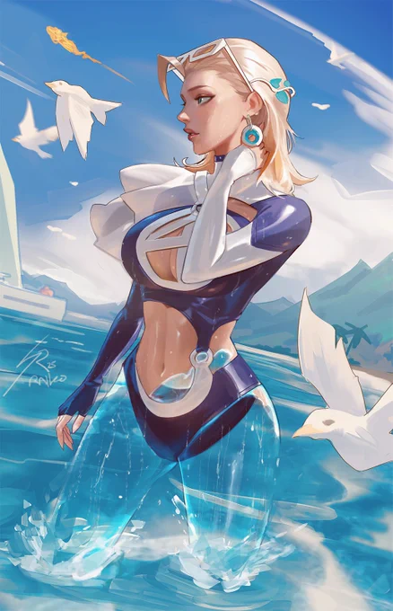 Invisible Woman - Azure Shade #MarvelRivals
