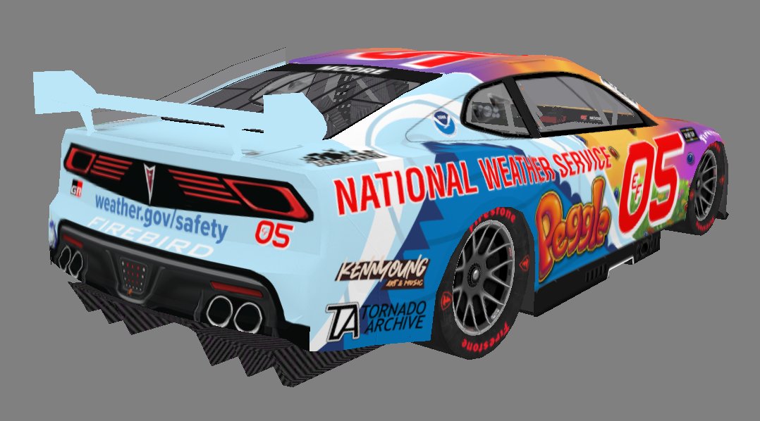 JoplinMooreTOE's tweet photo. And here it is!
Thanks to the wonderful @lumbud84 (freely provided graphic designer by TOECAR) for giving me this season's car, and thanks to Peggle for being this season's secondary sponsor.
Looking forward to seeing you guys at Daytona! https://t.co/6XgzMxzkkp