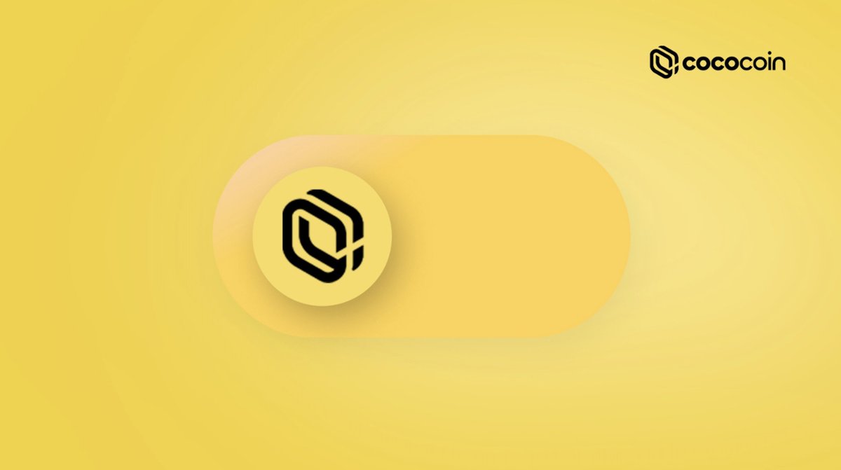 CocoCoin_Global's tweet photo. GM!

#cococoin https://t.co/FEWVLcWmzT