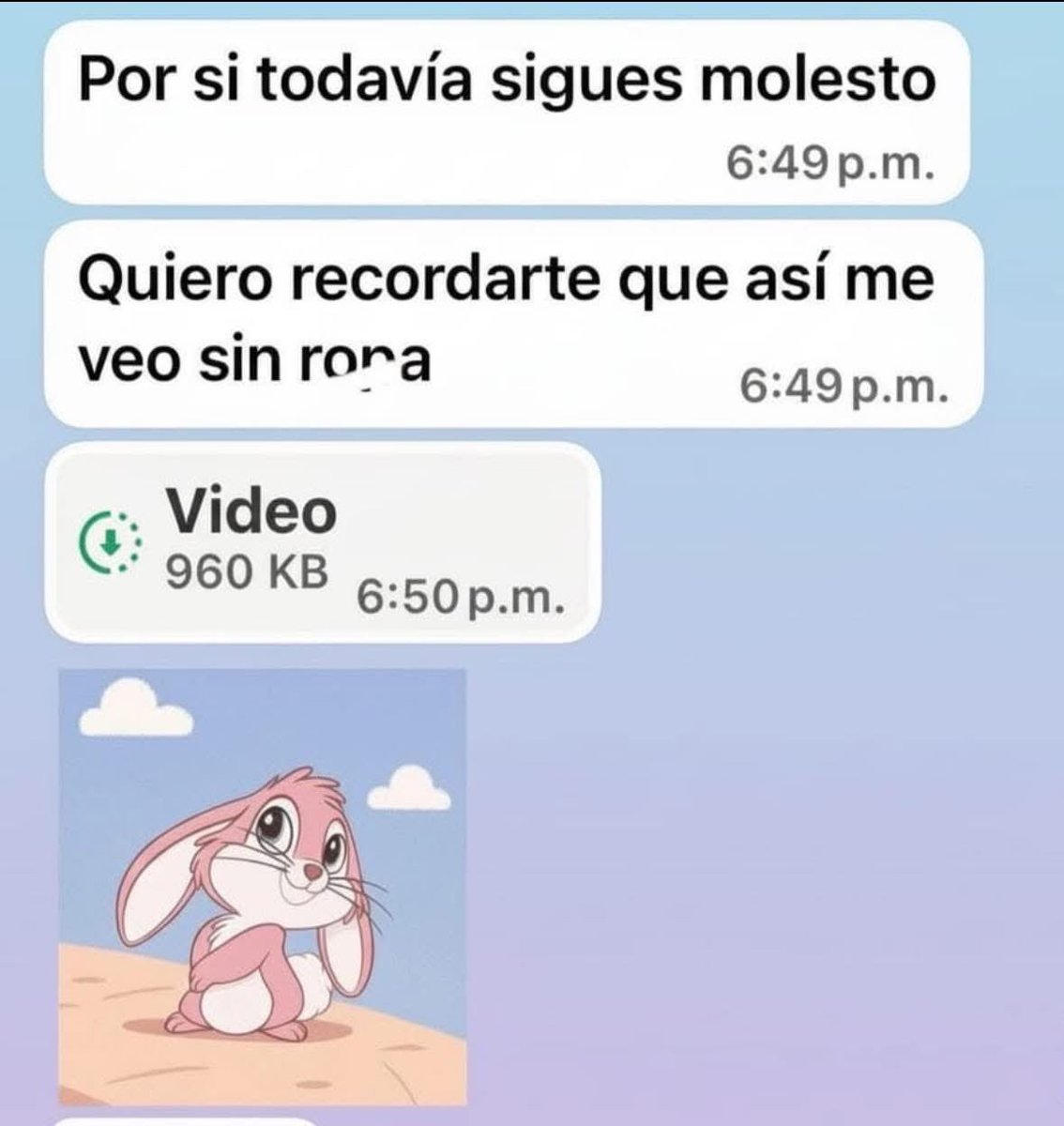Así se contenta cualquiera 🤭
