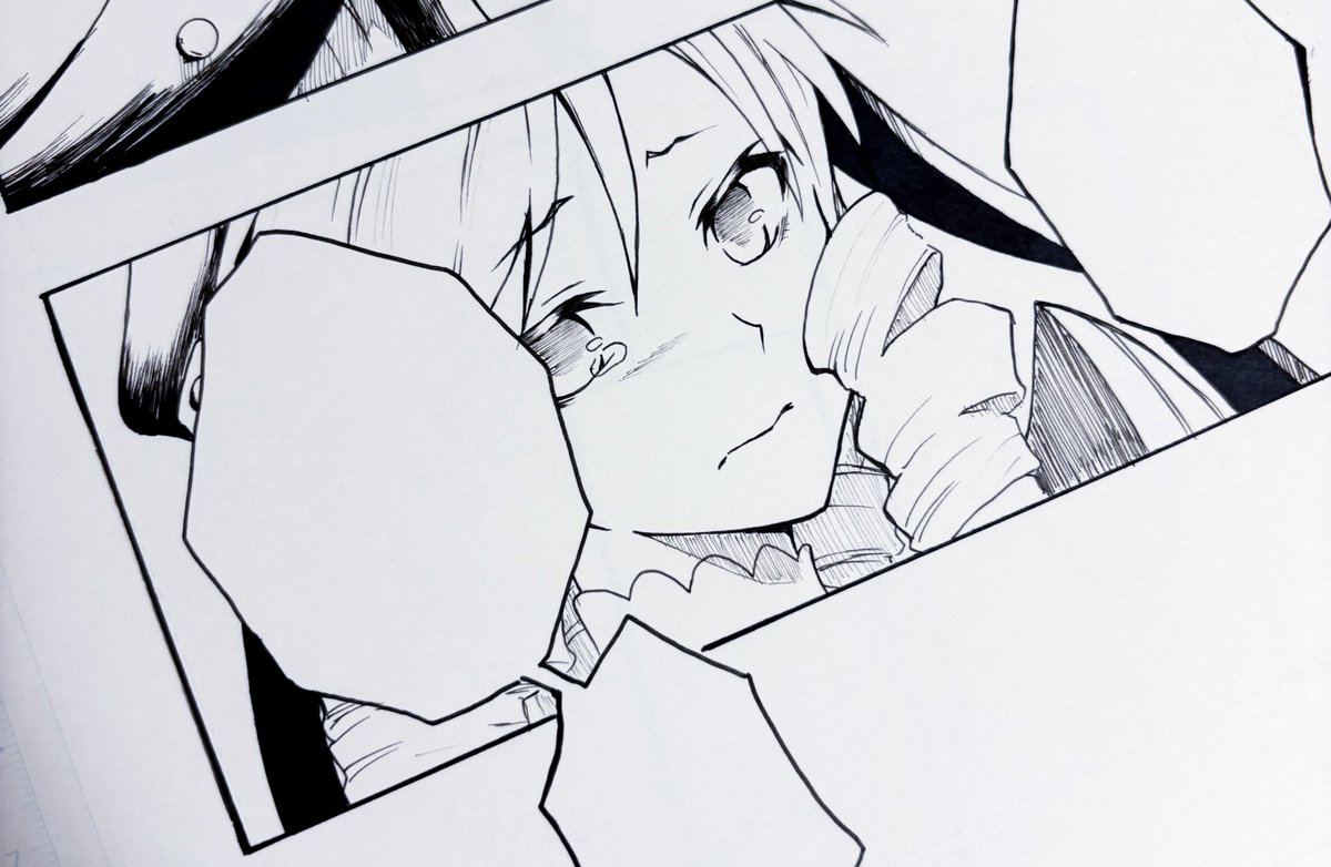 個人漫画で描いてるドラノールめちゃくちゃ可愛く描けたから見て 