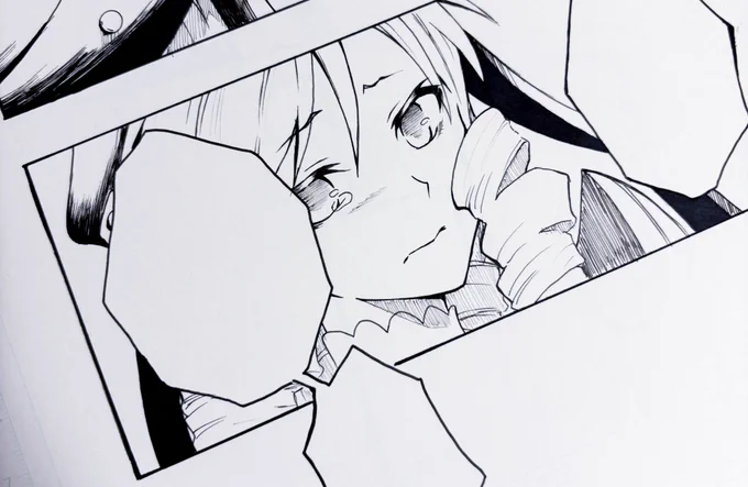 個人漫画で描いてるドラノールめちゃくちゃ可愛く描けたから見て 