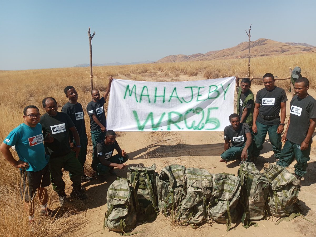 👏 Huge congratulations to our ranger teams Team Fosa and Team Sifaka for completing the 21km #WildlifeRangerChallenge – carrying 22kg of kit! 💪🌍

Donations are still open &amp; matched by the Scheinberg Relief Fund → wildlife.rangerchallenge.org/campaigns/impa…

#ForWildlifeRangers
