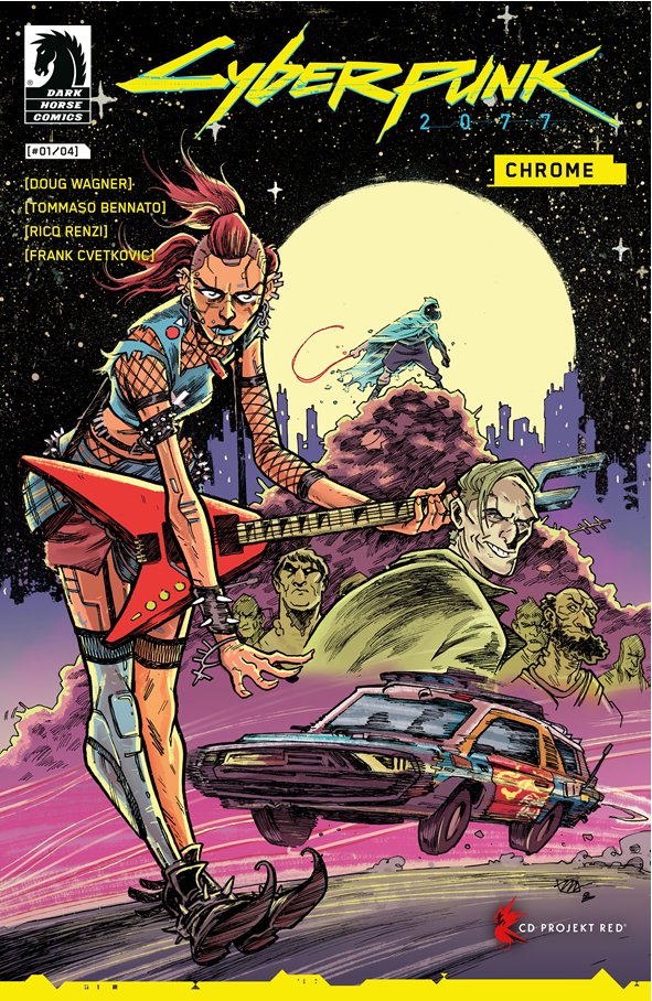 Comic Book Addicts (@comicbookaddt) on Twitter photo NEW SERIES ANNOUNCEMENT! Explore the darker side of Night City in CYBERPUNK 2077: CHROME.
The new 4-issue horror series from <a href="/DarkHorseComics/">Dark Horse Comics</a> & <a href="/CDPROJEKTRED/">CD PROJEKT RED</a> is brought to you by writer <a href="/Doug_Wagner/">Doug_Wagner</a>, artist Tommaso Bennato, and colorist @RicoRenzi.
Pre-order Issue #1, in comic NEW SERIES ANNOUNCEMENT! Explore the darker side of Night City in CYBERPUNK 2077: CHROME.
The new 4-issue horror series from <a href="/DarkHorseComics/">Dark Horse Comics</a> & <a href="/CDPROJEKTRED/">CD PROJEKT RED</a> is brought to you by writer <a href="/Doug_Wagner/">Doug_Wagner</a>, artist Tommaso Bennato, and colorist @RicoRenzi.
Pre-order Issue #1, in comic