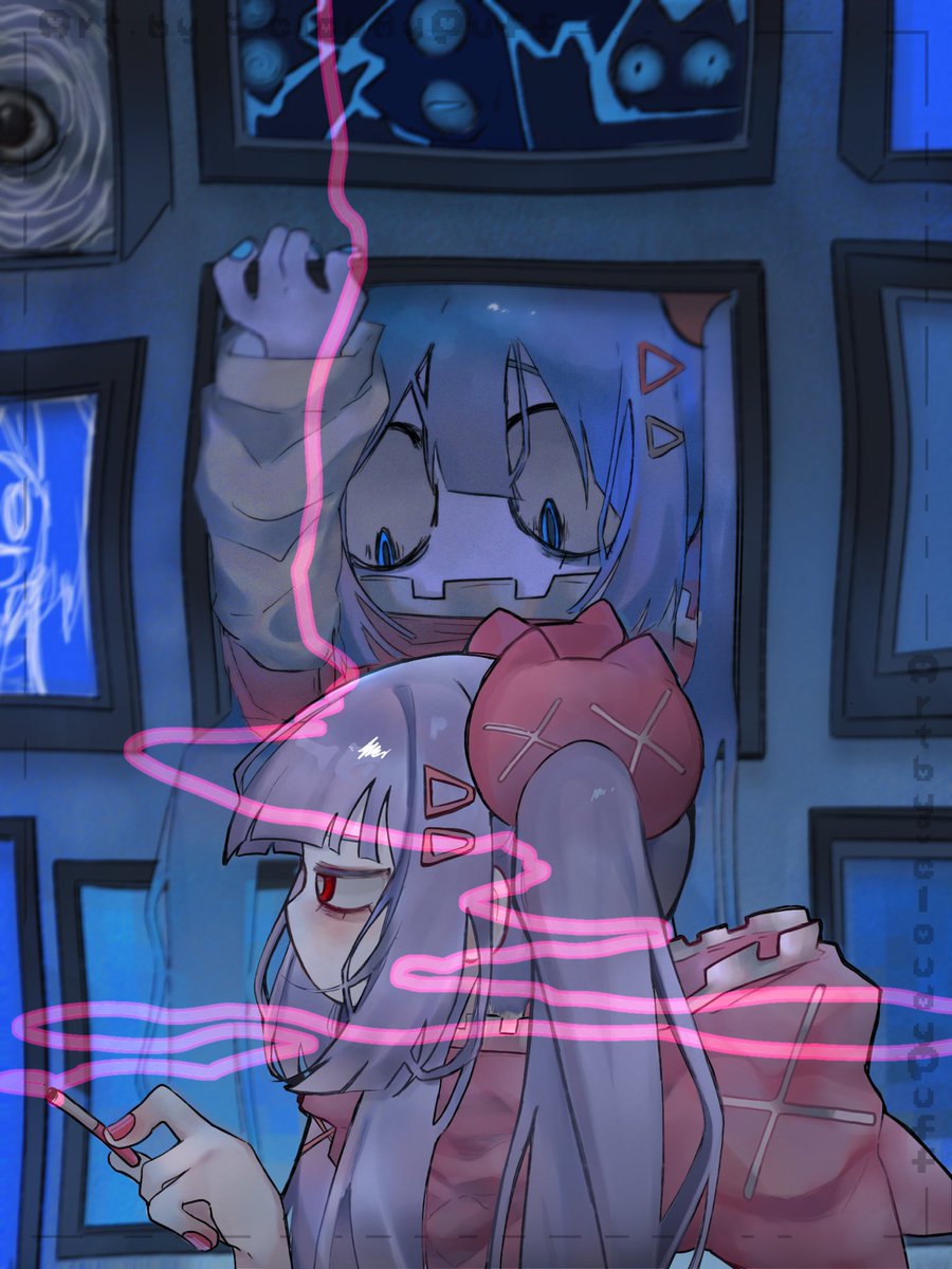 #digitalart #Oc #DARKPASTEL