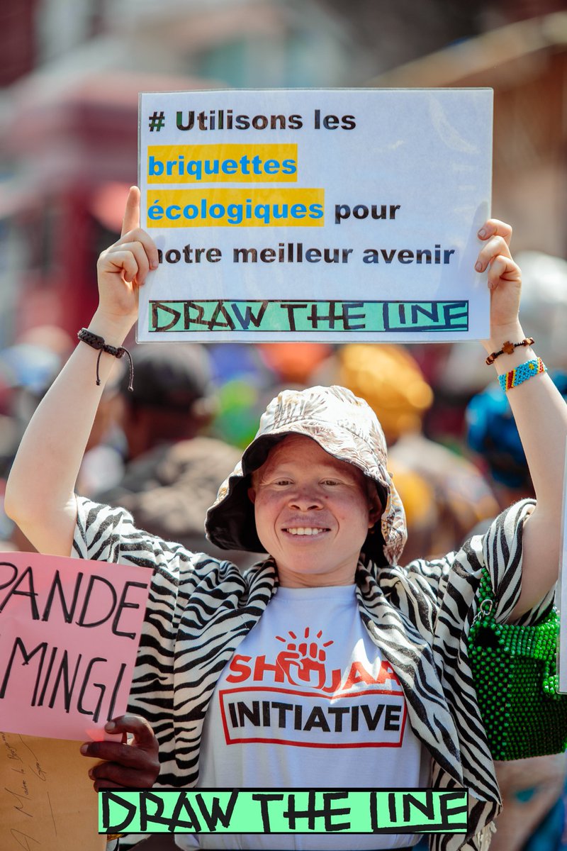 United for climate, we rise together as one voice to draw the line! 🌍✊ Together, we demand action, protect our planet, and ensure a sustainable future for all. #DrawTheLine #ClimateAction #JustTransition