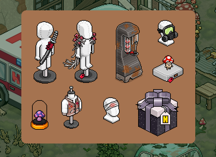 HabboNews_k's tweet photo. Confira agora as imagens de todos Raros e Visuais da campanha de outubro!

Destaques:

⭐️ Um item 'raro' da coleção Tóquio Gacha ganhará uma versão 2.0 e será lançada na Loja de Duckets em outubro!
⭐️ Caixa de Presente do Habboween 2025 é confirmada!

➡️ https://t.co/LDIb90l0xf https://t.co/EQwXnBdHcE