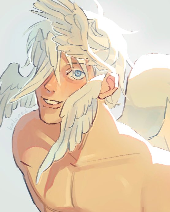 angelified gojo #JujutsuKaisen #jujutsukaisenfanart #GojoSatoru