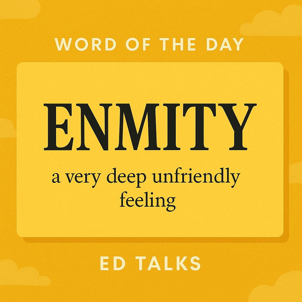 edwardlynn0827's tweet image. Nathan,

It&apos;s really good to see you. 

True peace is found not in feeding enmity, but in choosing forgiveness over hatred. ✨

#WordOfTheDay 
#EdTalks

Enjoy your Saturday