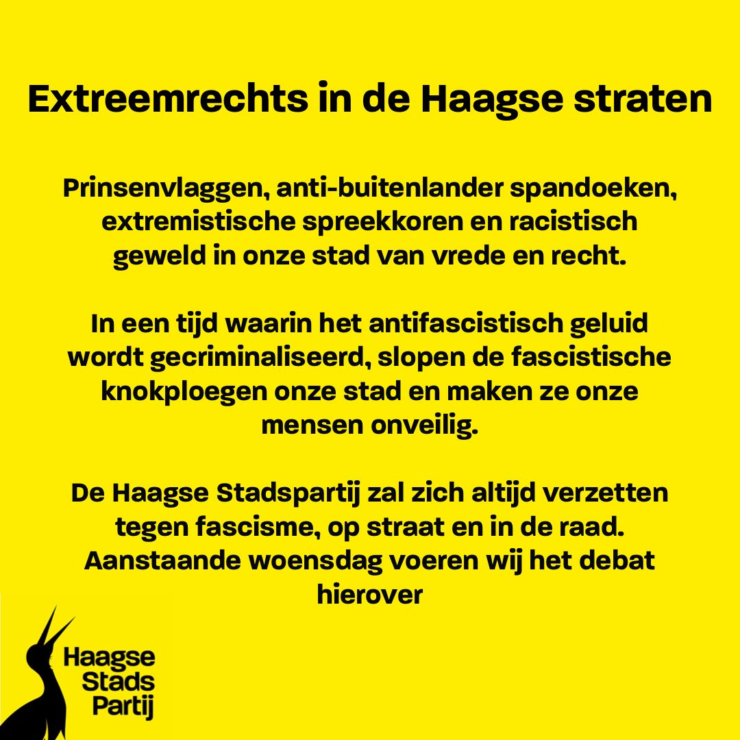 Haagse Stadspartij (@hspdenhaag) on Twitter photo 
