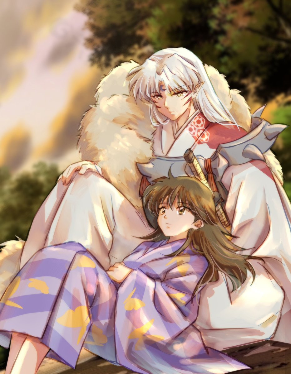 mahumahu3000's tweet photo. ✨🌙🎐Lap pillow🎐🌙✨

❤️He will always love and cherish his wife.❤️

Authorized source from Weibo:漫芯巧克力

#SessRinInLove #sesshomaru  #殺りん #殺生丸 #sessrin #SessRinEternity  #犬夜叉 #Rinweek #Sesshomaruweek #Sesshoumaru #inuyasha  #半妖の夜叉姫 https://t.co/xAGusOdKgy
