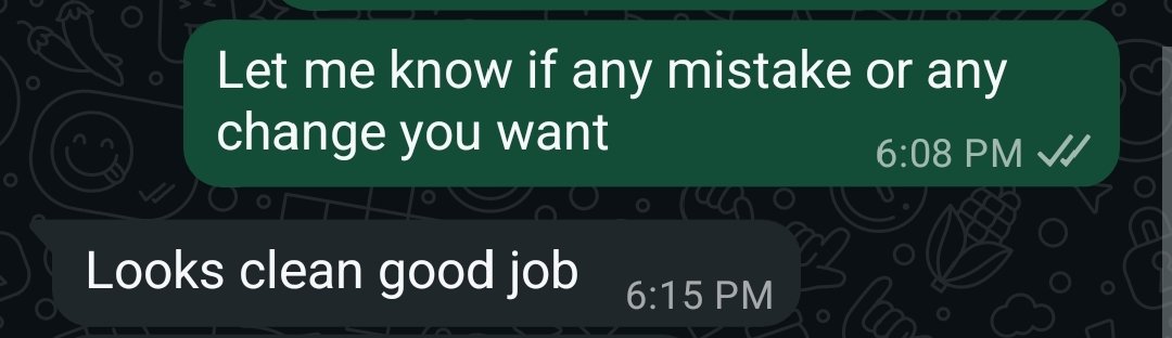 This kind of feedback is what makes it all worthwhile🔥