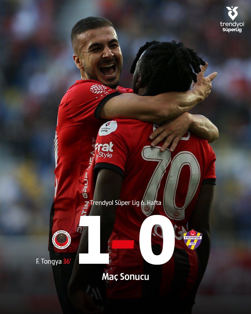 Evimizde 3 puan bizim!⚡️

#CumhuriyetinParlayanYıldızı • #KırmızıKaraGeliyor