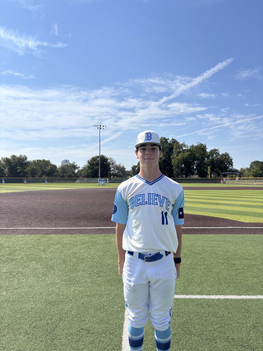 F: <a href="/BelieveBsblTX/">Believe Baseball</a> Najera 13, TX Generals Casarez 1
PoG: <a href="/charlie11allen/">Charlie Allen</a> 2-2, 2 HR, 5 RBI, 2R