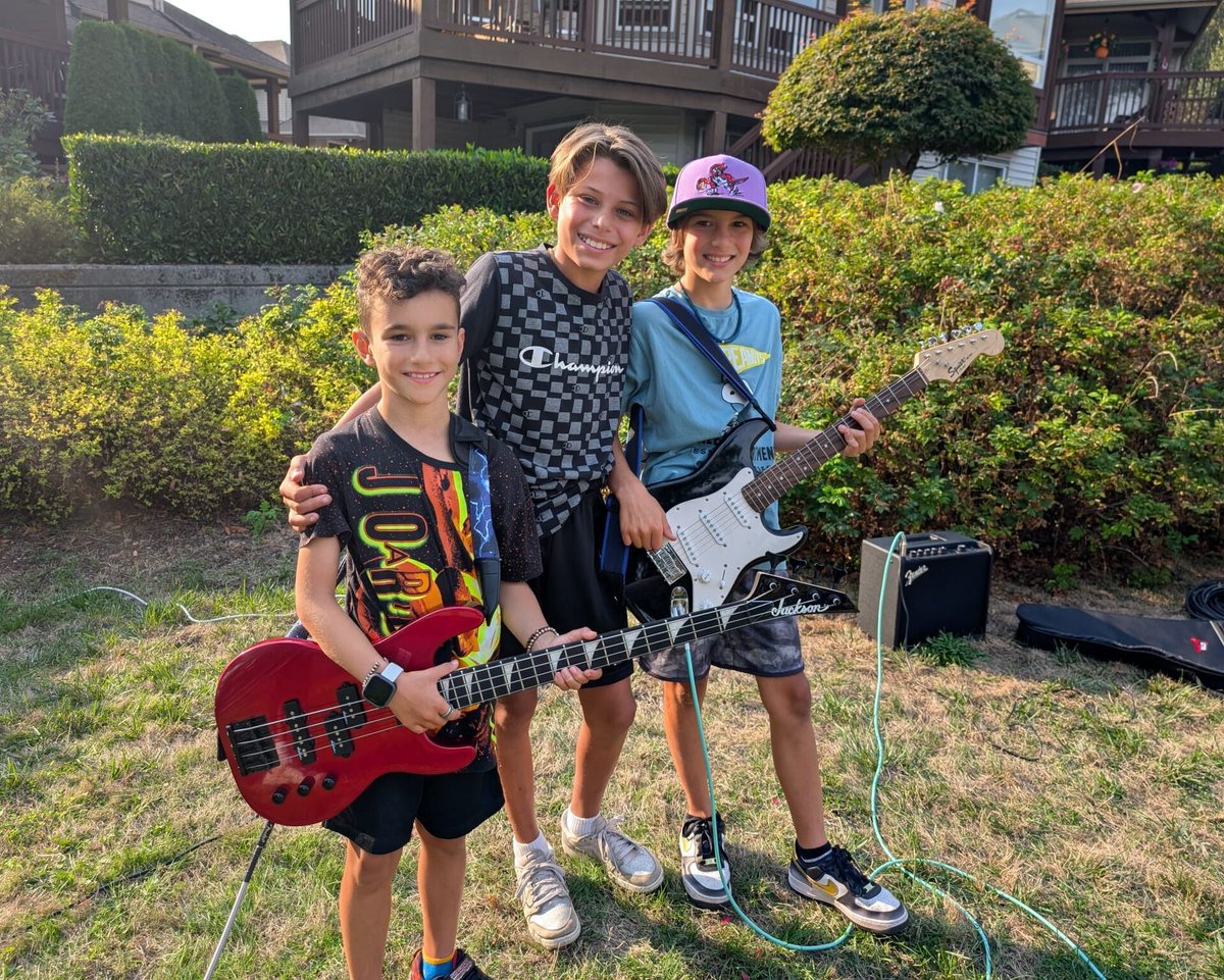 Thanks to receiving a ThrivePoco Microgrant, the inaugural One More Day on Argue St BBQ was a hit! Over 80 neighbours came together to share food &amp; community, with live music from local youth band Broken Parts (Brooks, Kai &amp; Logan). <a href="/CityofPoCo/">City of Port Coquitlam</a>