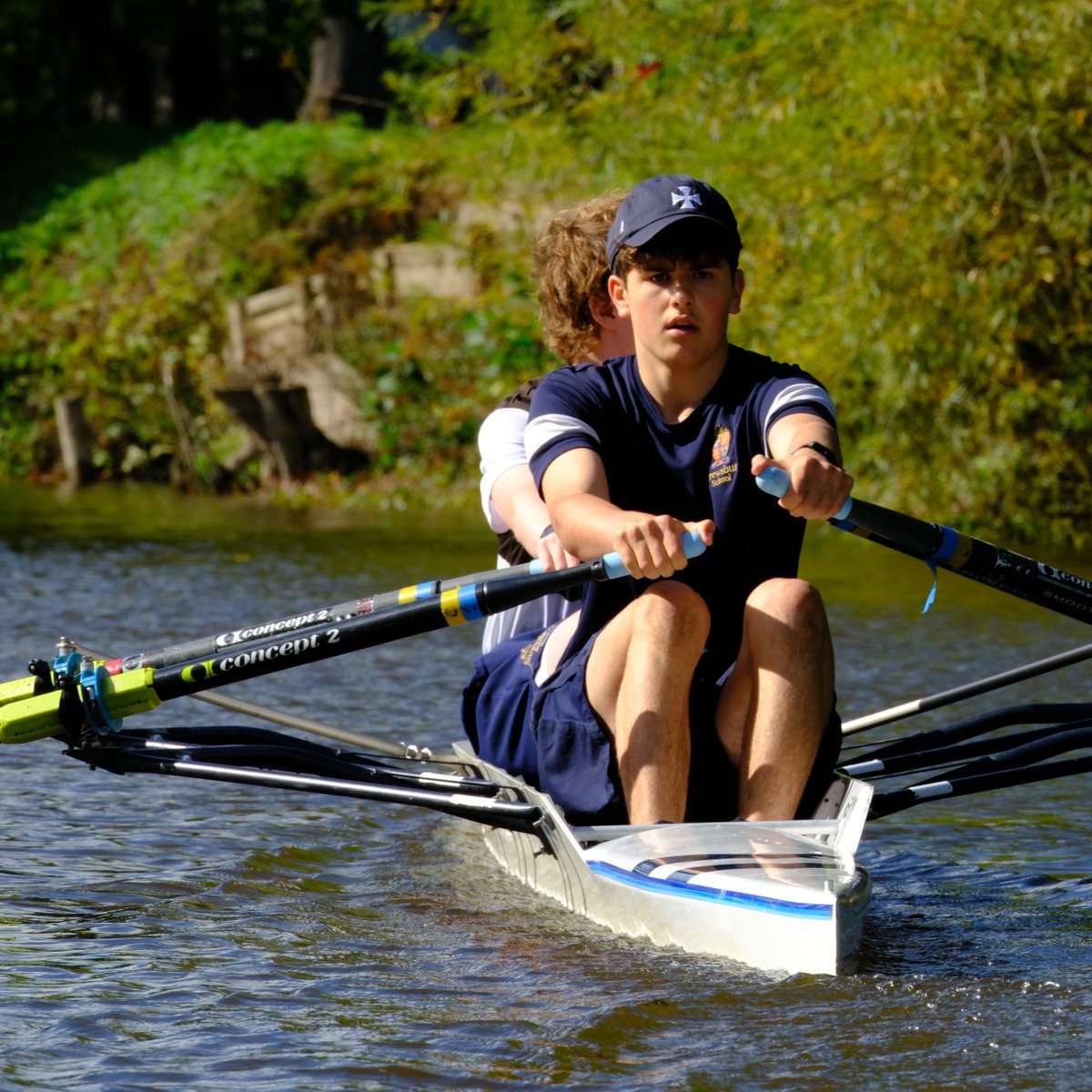 ShrewsburySch's tweet image. 62 crews competed in Shrewsbury School’s Victoria Sabrina &amp;amp; Williams races over the 1,000m course from Coleham footbridge to Henley Stone this week.
Big congrats to Max E (SH, UVI) for setting a new record, and well done to all involved. #SeriousFun