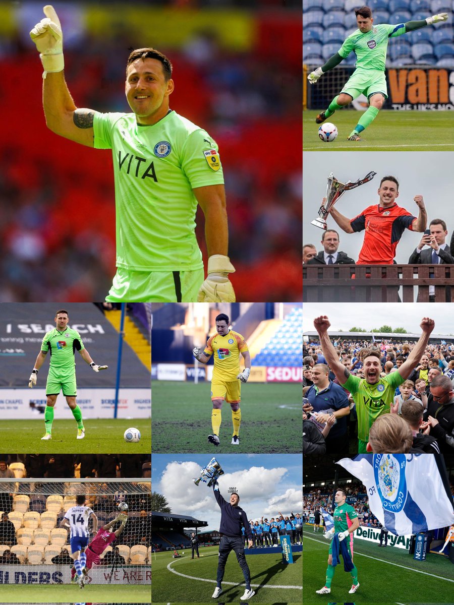 chris_eaton_'s tweet image. Appearances: 403*
Clean Sheets: 150*
Conceded: 401
League Titles: 3
Golden Gloves: 5
TotS: 3

The Greatest of all Time 🐐
@hinchliffeben1 
#stockportcounty