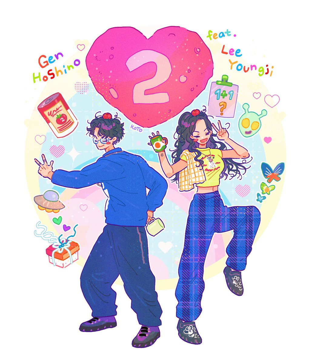 2⃣💖
#GenHoshino_LeeYoungji_2