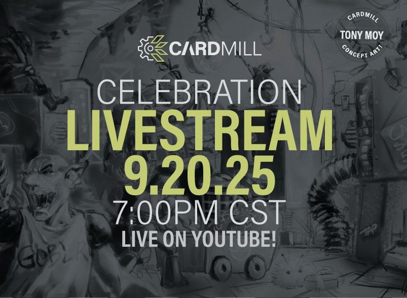 Tonight’s the livestream 🎉

✨ Tons of gifts
✨ Fun community segments
✨ Behind-the-scenes stories
✨ And maybe… just maybe… a dancing raccoon 🦝💃 

Link to stream in Kickstarter backer update 👉  tinyurl.com/yc8rcpyt