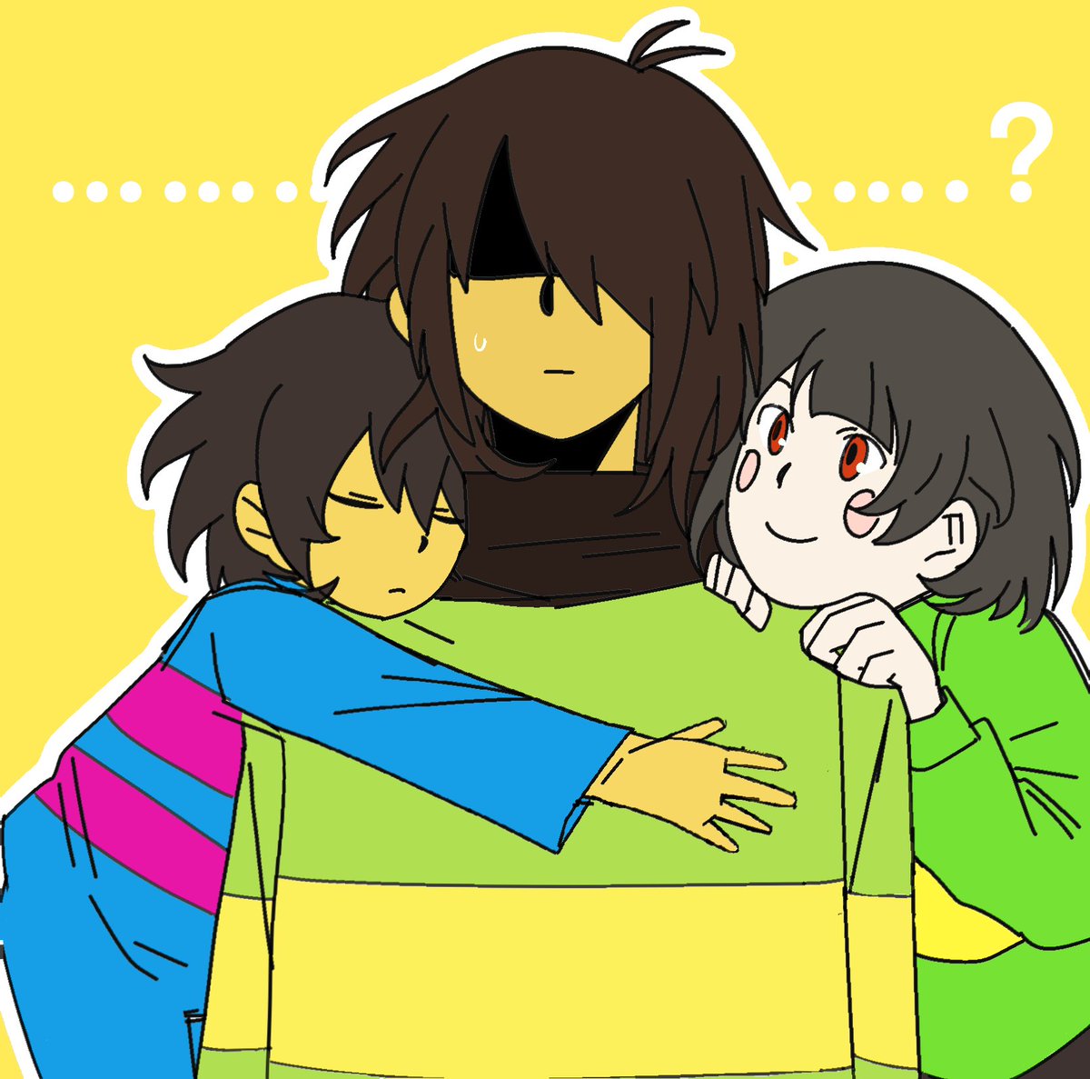 maiduhw's tweet photo. 前辈们的关照（注）
#undertale #DELTARUNE https://t.co/5sLqH7hSgo