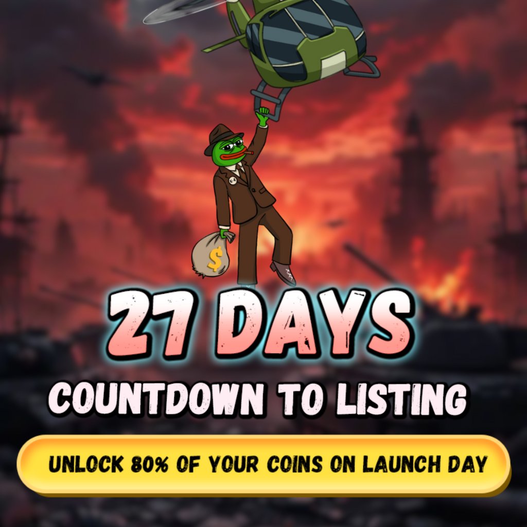 🚨 27 Days Left Until $PEHEM Listing!

🚀 The rocket countdown is heating up!

📅 October 17
💎 $2 Target Price
🔥 Referral Event Week 6 live
🐸 Presale: $0.015 | $34M+ raised

👉 Don’t wait: pepeheimer.io