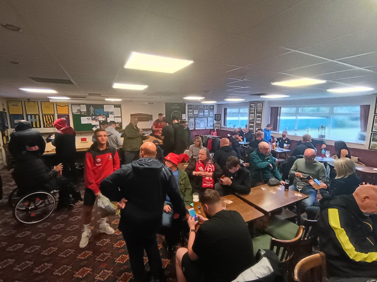 A huge Thank you to <a href="/NostellMWFC/">Nostell Miners Welfare FC</a> for their fantastic hospitality. All the best for the rest of the season!

See you Bloods at the Butchers this coming Friday for <a href="/MaineRoadFC/">Maine Road FC</a> and the <a href="/nwcfl/">The NWCFL ⚽️</a> #MacronCup!

#UpTheBloods