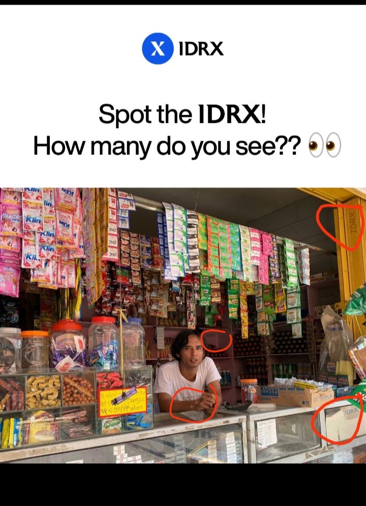 specialpromise3's tweet photo. @idrx_co @TzApac #Tezos #Etherlink #IDRXLogoHunt #TZAPAC #IDRX I counted 4 https://t.co/YH4MUZRpVv