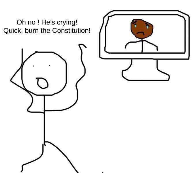 rightwinger1492's tweet image. You didn’t want to watch him cry? 😂. After every tragic shooting?   #guncontrolkills