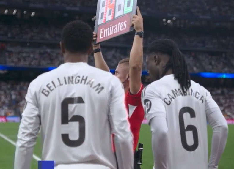 Jude and Camavinga back on the pitch, I am alive.