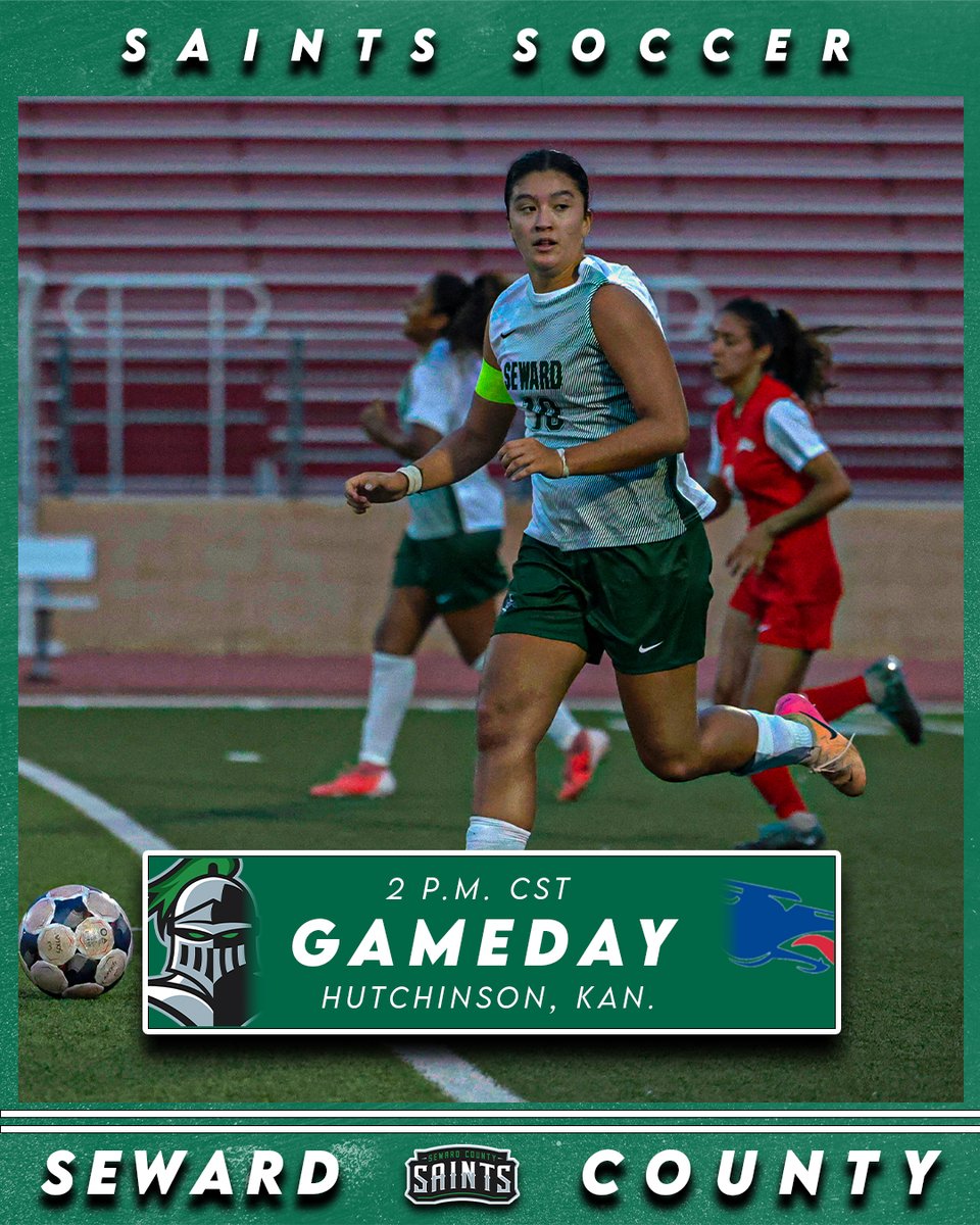 Seward County Saints (@sewardsaints) on Twitter photo .<a href="/sccc_wsoccer/">Seward County Women’s Soccer</a> is on the road for the first time in conference play!
The Saints are taking on #13 ranked Hutchinson at 2 p.m.
Watch: sewardsaints.com/information/SC…
#GoodToBeGreen .<a href="/sccc_wsoccer/">Seward County Women’s Soccer</a> is on the road for the first time in conference play!
The Saints are taking on #13 ranked Hutchinson at 2 p.m.
Watch: sewardsaints.com/information/SC…
#GoodToBeGreen