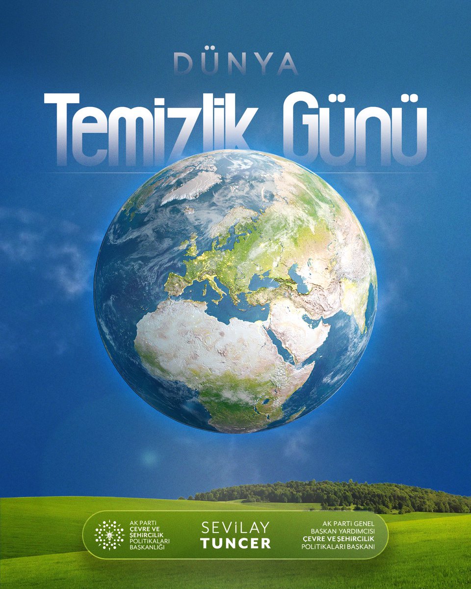 Bugün 
20 Eylül Dünya Temizlik Günü 🌍 

Tabiata, çevreye bilinçsizce bırakılan her çöp 

Toprağı, suyu, havayı kirletiyor. 
Canlılara zarar veriyor.
Sağlığımızı tehdit ediyor. 
Orman yangınlarına neden oluyor.

Daha temiz bir çevre için, 🌍💚
Hem farkındalık geliştirmek hem de