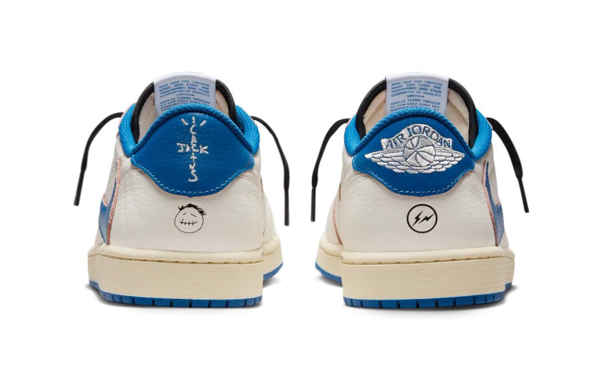 Travis Scott ×NikeAirJordan1 Low ゲーチス Travis Scott x Air Jordan 1 Low OG SP 'Jackboys' available