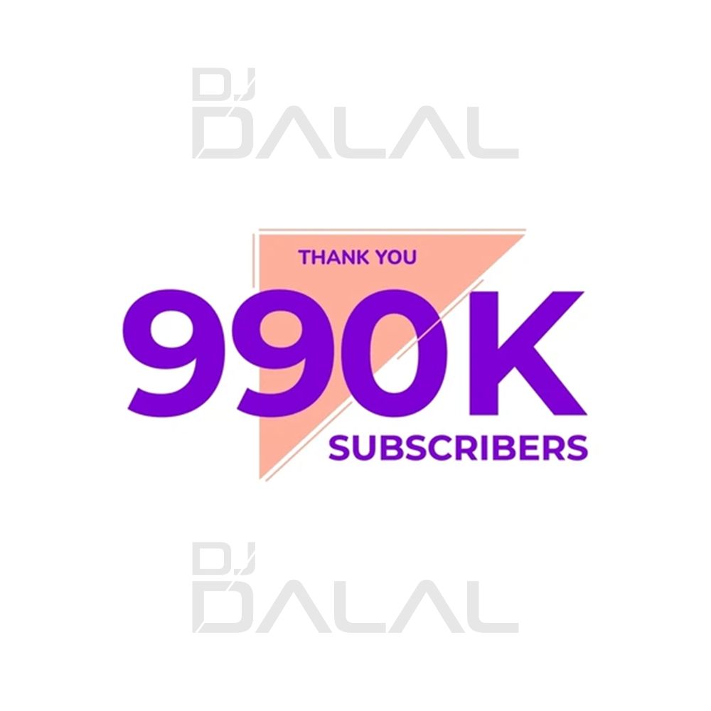 djdalallondon's tweet image. Thank you for helping us reach 990,000 subscribers! Your support is amazing. If you haven't already, join our community and subscribe for more great videos. Let's get to one million together! #YouTubeCommunity