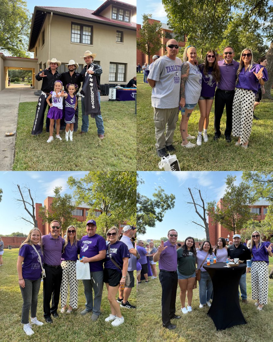 Starting day 2 of Family Weekend with a warm <a href="/TarletonState/">Tarleton State University</a> welcome with breakfast at the Trogdon House! 💜

#TarletonState #BleedPurple