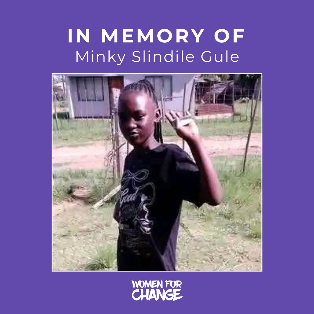 Minky Slindile Gule, 11, was allegedly strangled to death in Volksrust, Mpumalanga, on 17 August 2025.

While Minky was playing outside with her friend, it is alleged that her neighbour instructed her to fetch electricity for him from a local garage. She went, but never returned