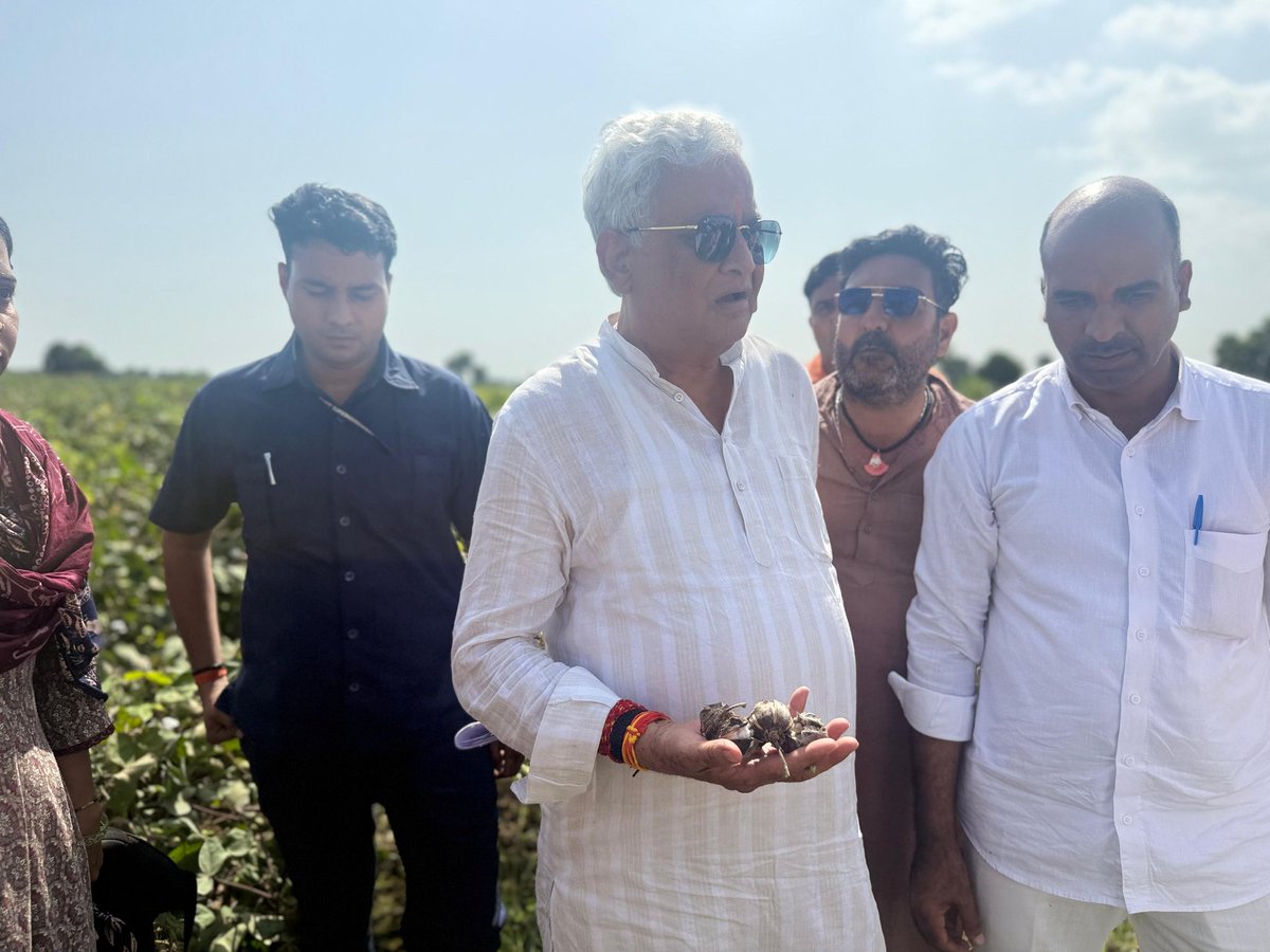 DrKirodilalBJP's tweet photo. है, जो भी जिम्मेदार हैं उसके विरुद्ध आवश्यक कार्यवाही अम्ल में लाई जाएगी।

अमानक बीज, खाद व कीटनाशक बनाना और बेचना प्रधानमंत्री श्री @narendramodi जी के किसानों की आय को दोगुनी करने के संकल्प को असफल करने की गहरी साजिश का हिस्सा है। 5/6 https://t.co/qf2TlLEcfn