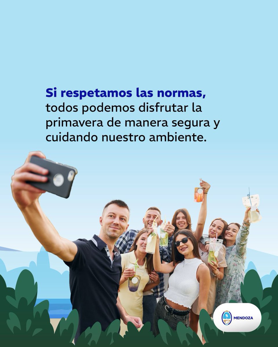 danillav10's tweet photo. Si vas a festejar esta primavera, hacelo con responsabilidad 🌼🎊

Si visitás espejos de agua o áreas naturales, tené en cuenta:

🚤 Usar chaleco salvavidas, cuando corresponda.

🌙 Que la navegación nocturna está prohibida en ríos y embalses. https://t.co/BugNuQWLyN