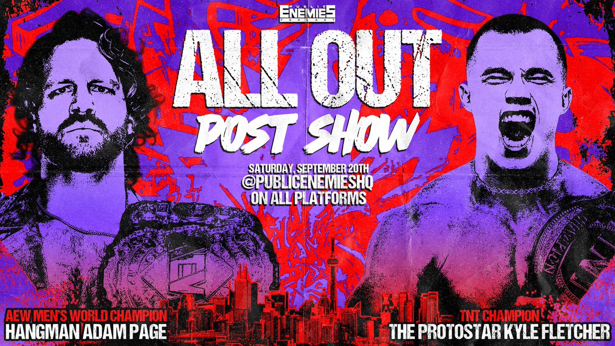 ⚠️ COMING LIVE FROM THE TRAP AFTER THE PPV!

— Catch our AEW All Out Post Show w/ <a href="/_TheSonOfMars_/">The Waco Kid</a> &amp; <a href="/KUJOkev/">Kujo gfx</a> 

🔴 youtube.com/live/F-rSWRLjA…

#AEWAllOut