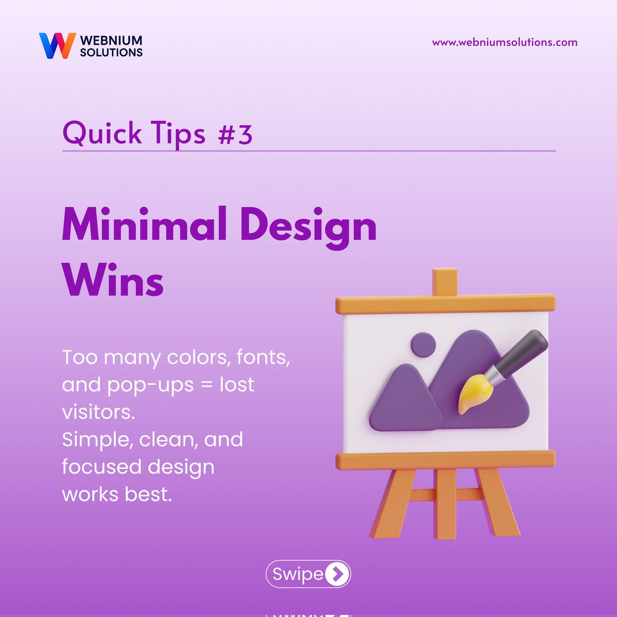WebniumSolution's tweet image. Analytics turn numbers into insights. Insights turn into growth.

#WebniumSolutions #WebDevelopmentTips #DigitalGrowth #SmartMarketing #OnlineSuccess #BusinessTips #WebDesign #MarketingInsights