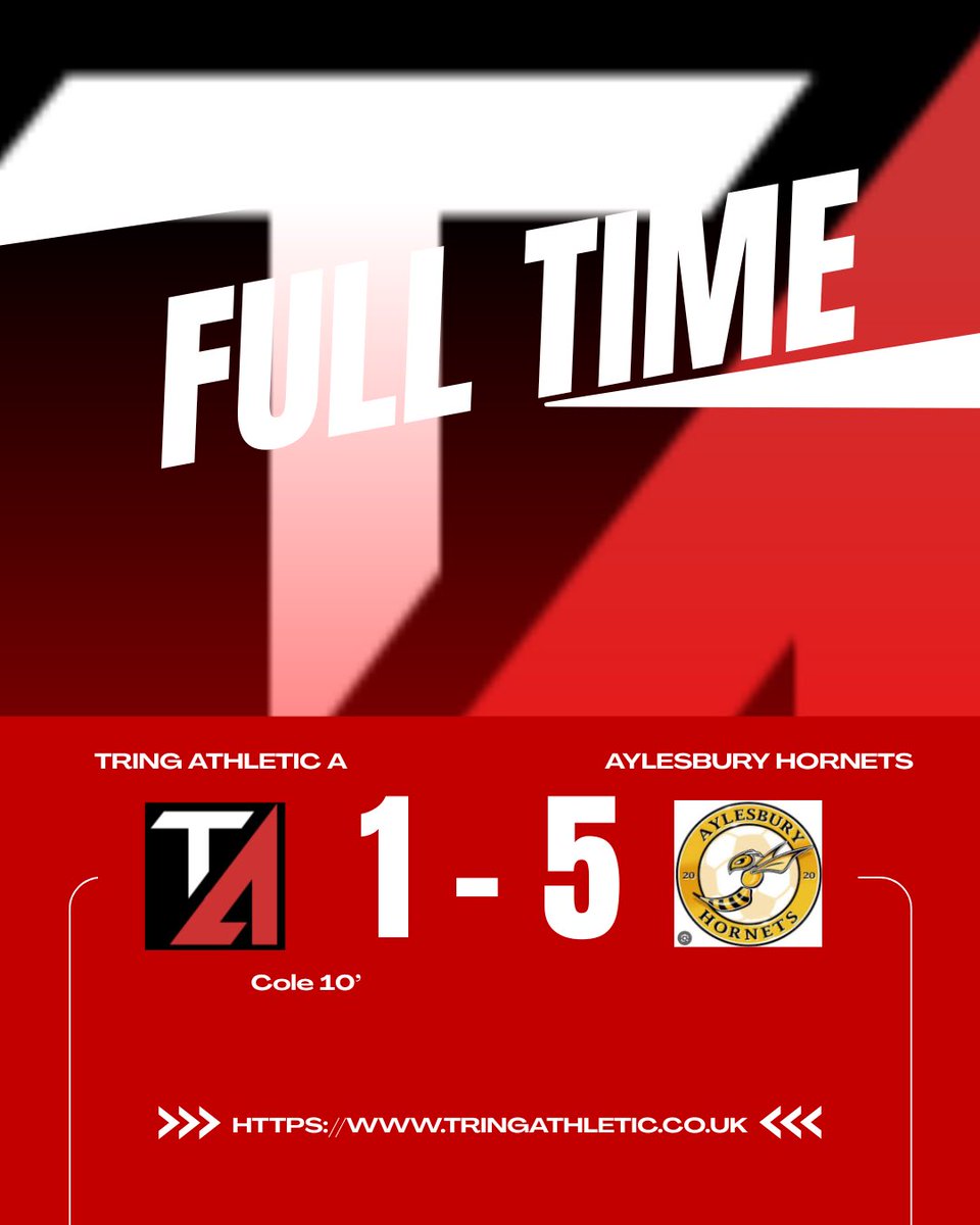 Full-Time🔴⚫️

First league game ends in defeat. 

A strong start to the game. However a poor end to the first half conceding 3 in 5 minutes. 

Onto next week👊