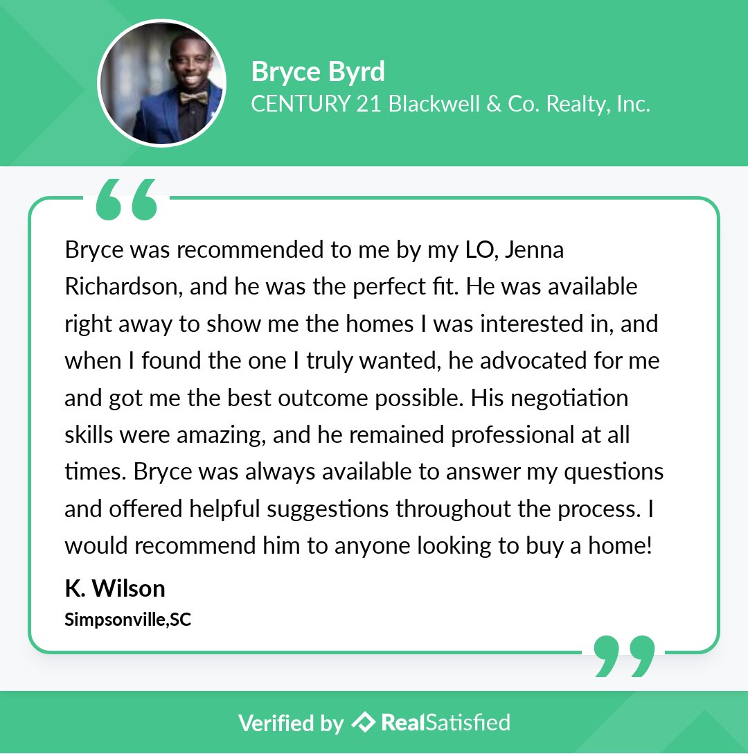_TheRealtor's tweet photo. From the bottom of my heart, thank you for this recommendation. https://t.co/a1mw2F0ida via @realsatisfied https://t.co/qV7jwniPWG