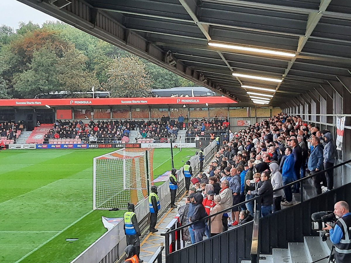 Safe journey home to the 722 <a href="/Official_STFC/">Swindon Town Football Club</a> fans that travelled to a wet Salford today