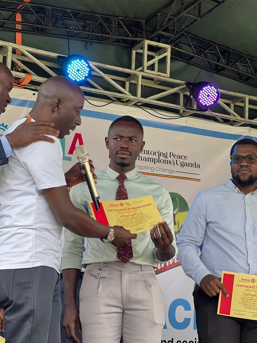 Honored to be officially inducted into the rotary family under the rotaract club of kiu-wc. 🌍
excited for the journey of service above self, leadership, and impact. 🙌
grateful for the warm welcome &amp; looking forward to making a difference with this amazing community.