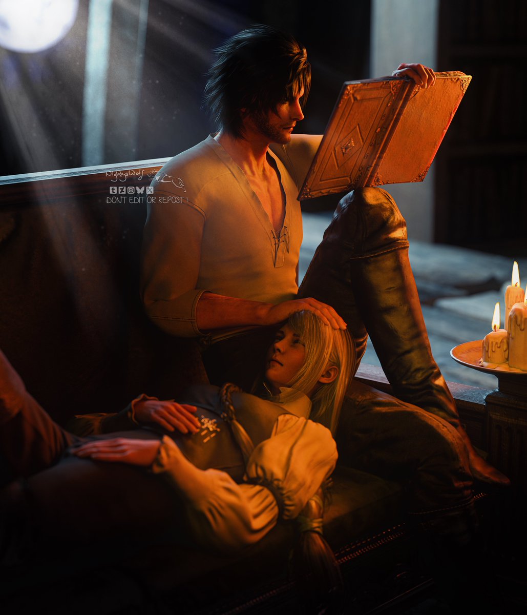 The quiet moments...

#CliveRosfield #JillWarrick #FF16 #FFXVI #FinalFantasy16 #FinalFantasyXVI #Cliji #Warfield #Clive #Jill