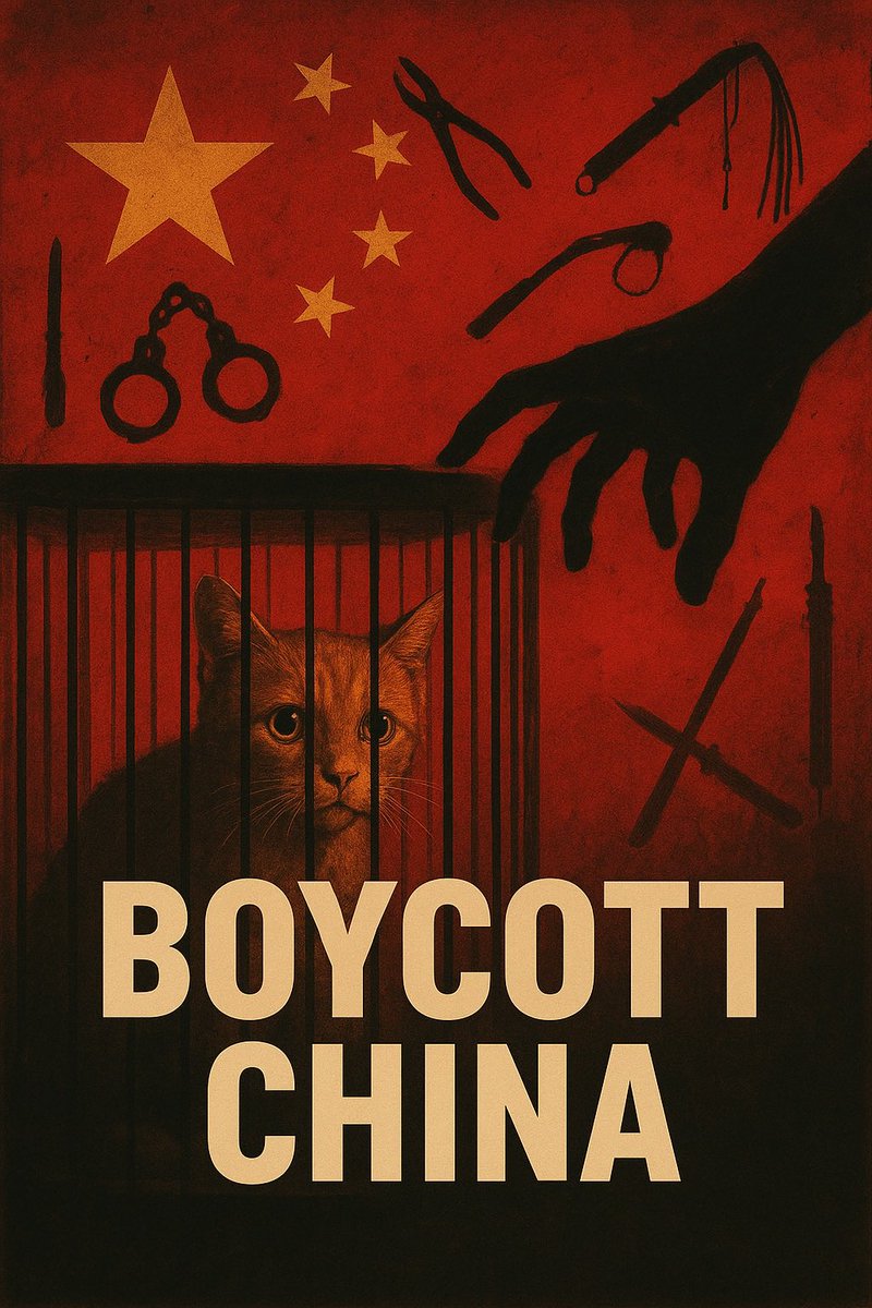 okyanustabuluut's tweet image. Every cage means a life whose freedom has been stolen. Cats need love, not torture. Go against this brutality! BOYCOTT CHINA #Caturday #SaveAnimals #BoycottChina