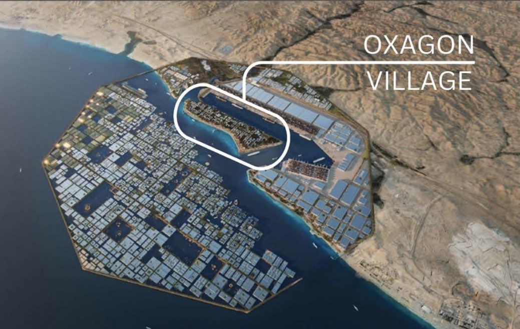 قرية #أوكساجون.. المنطقة المُخصصة للسكان في هذا المشروع الاقتصادي الواعد