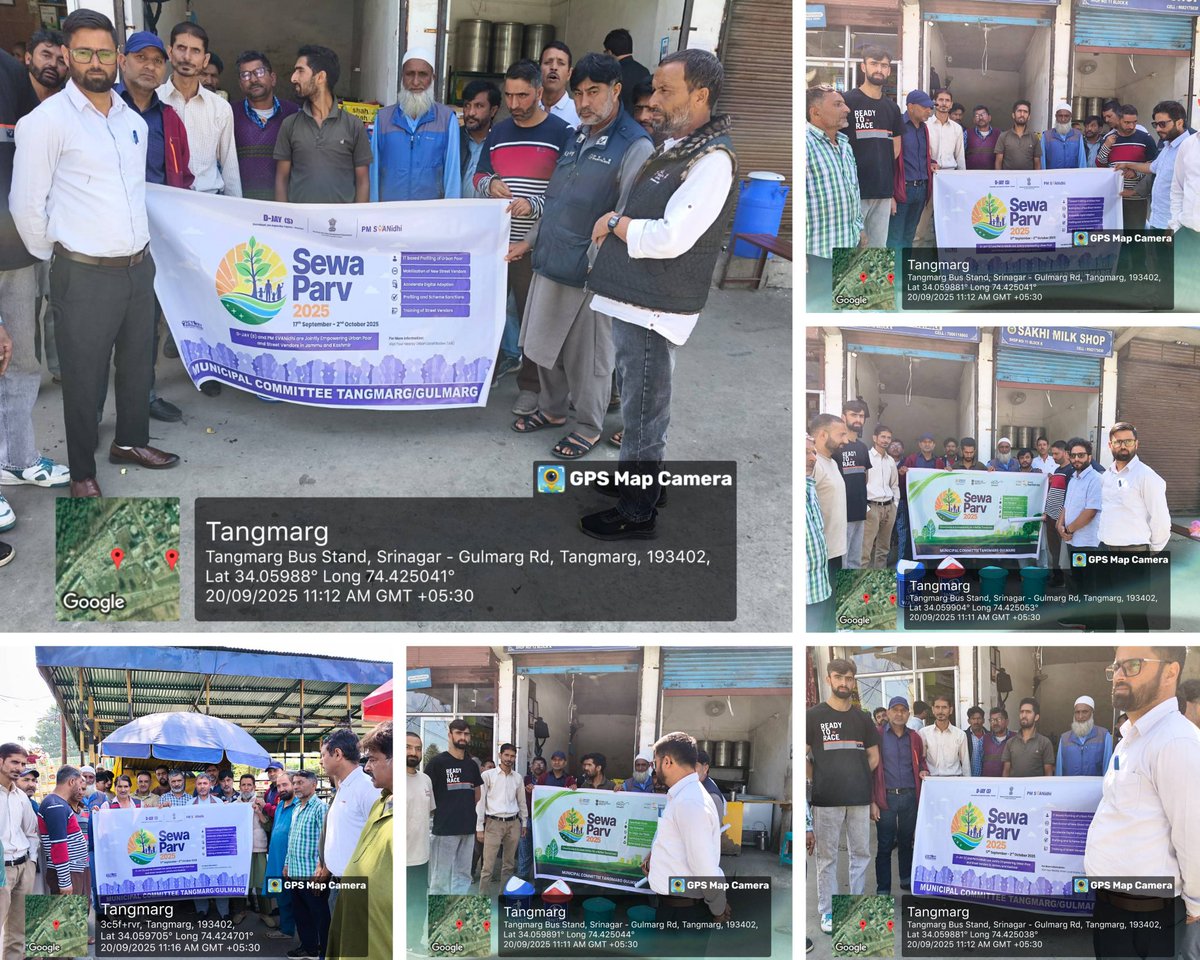 Under #SewaParv, MC Tangmarg onducted shop to shop awareness on waste segregation. And instructions were given to keep Dry waste &amp; wet  to be kept separately. 
<a href="/MoHUA_India/">Ministry of Housing and Urban Affairs</a> <a href="/mingasherpa/">Minga Sherpa</a> <a href="/DCBaramulla/">Deputy Commissioner Baramulla</a> <a href="/DULBKASHMIR/">Directorate of Urban Local Bodies Kashmir</a> <a href="/pmsvanidhi/">PM SVANidhi</a> <a href="/SwachhBharatGov/">Swachh Bharat Urban</a> <a href="/mandeep082/">mandeep@08</a>