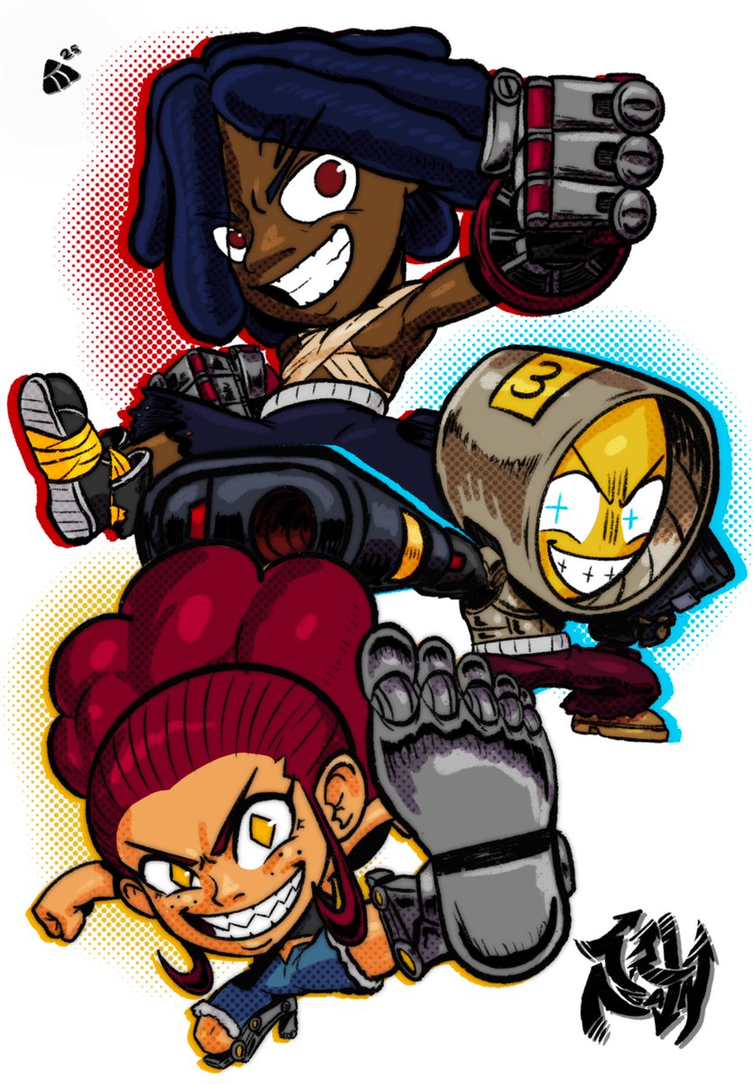 Artimoltros's tweet photo. Tri-Again Chibi - Eventually I'm gonna turn these into stickers and the like if you're interested #triagain #triagaincomic #triagainmanga rkgk https://t.co/yuN0Lk4vxN
